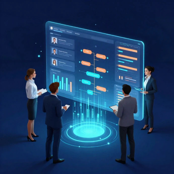 illustration CRM pour PME